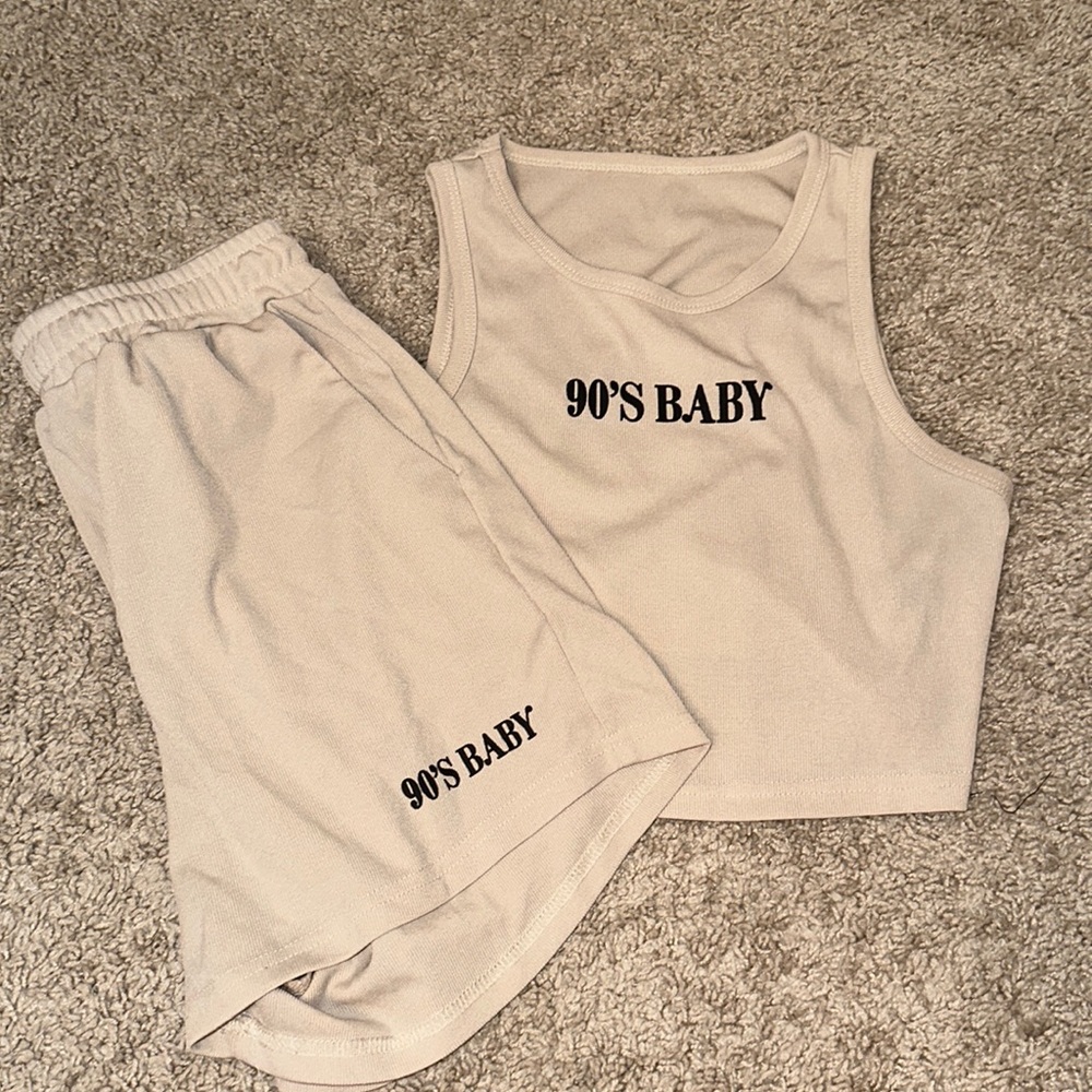 Cute two piece comfy set